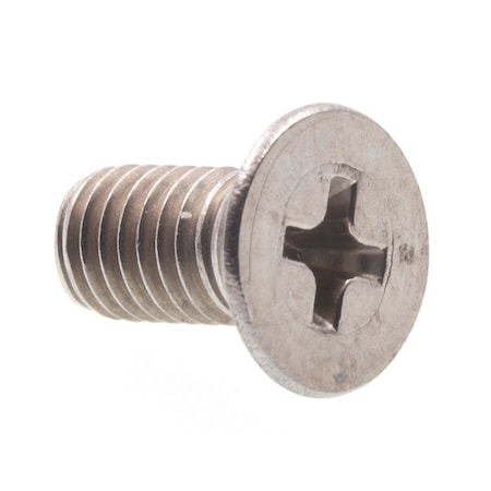 Prime-Line M5-0.80 x 10 mm Phillips Flat Machine Screw, Plain 316 Stainless Steel, 10 PK 9121316